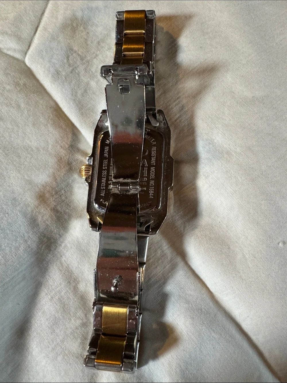 Invicta Lupah “The Last Word” Silver and Gold Two-Tone Men's Watch
